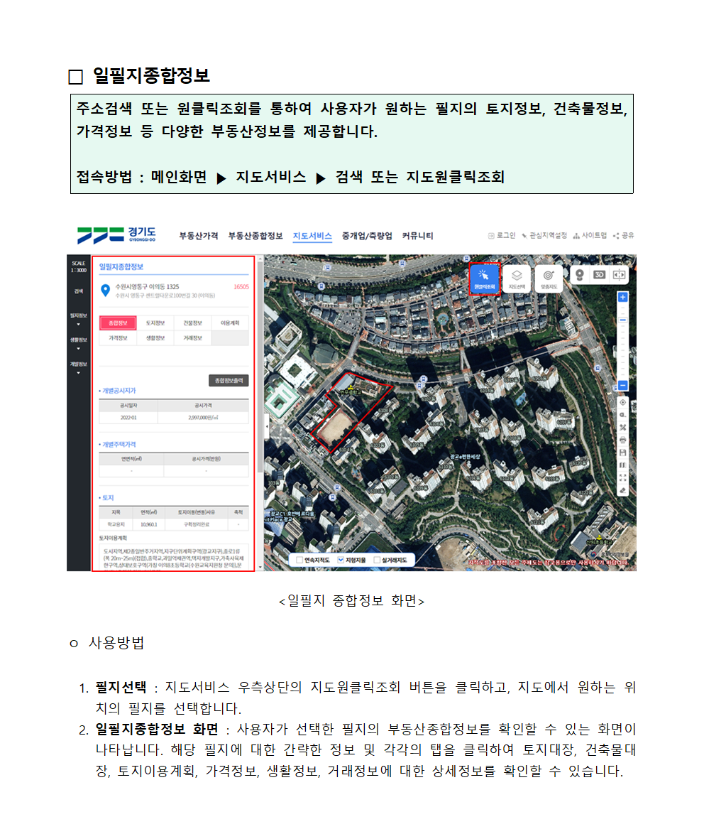 일필지종합정보